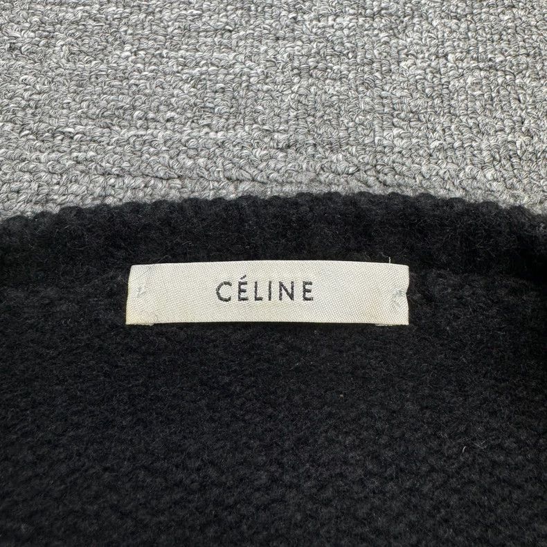 Celine Celine Black Sweater in Size M-yf Size US M / EU 48-50 / 2 - 3 Thumbnail