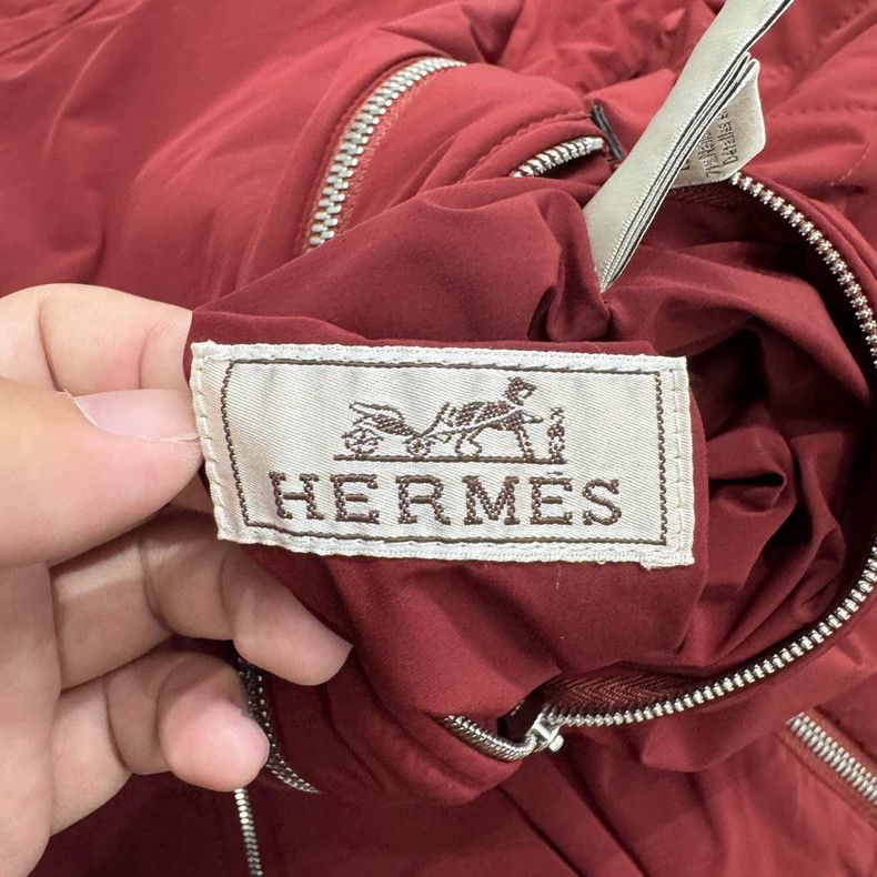 Hermes Hermes Reversible Windbreaker Jacket Size 50-yf Size US L / EU 52-54 / 3 - 5 Thumbnail