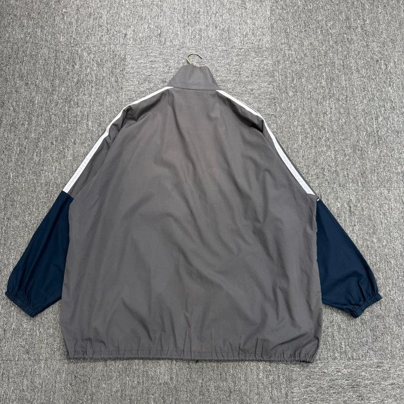 Balenciaga Balenciaga Gray Blue Color Block Windbreaker-yf Size US XXL / EU 58 / 5 - 2 Thumbnail