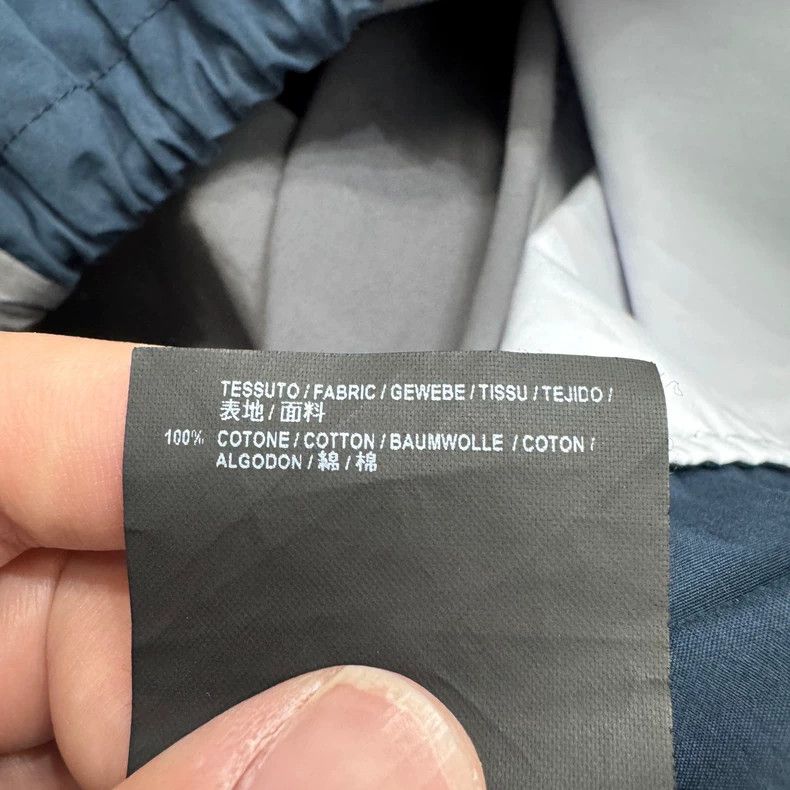 Balenciaga Balenciaga Gray Blue Color Block Windbreaker-yf Size US XXL / EU 58 / 5 - 5 Thumbnail