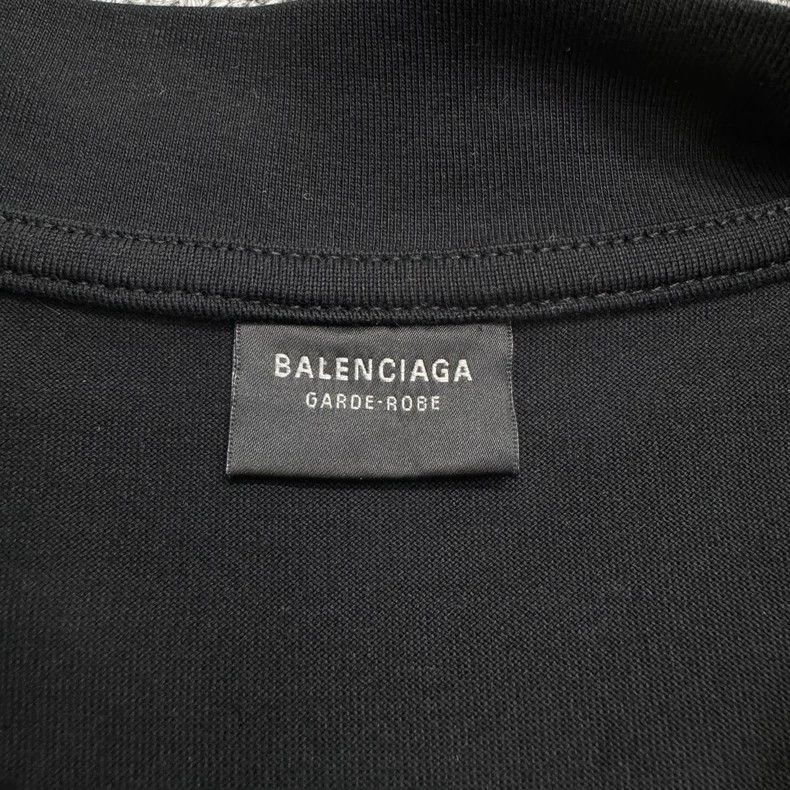 Balenciaga Balenciaga Black Short Sleeve T-Shirt Size M-yf Size US M / EU 48-50 / 2 - 3 Thumbnail