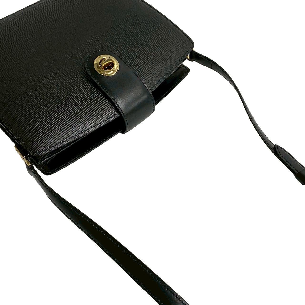Louis Vuitton Louis Vuitton Shoulder Bag Black Leather Size ONE SIZE - 4 Thumbnail