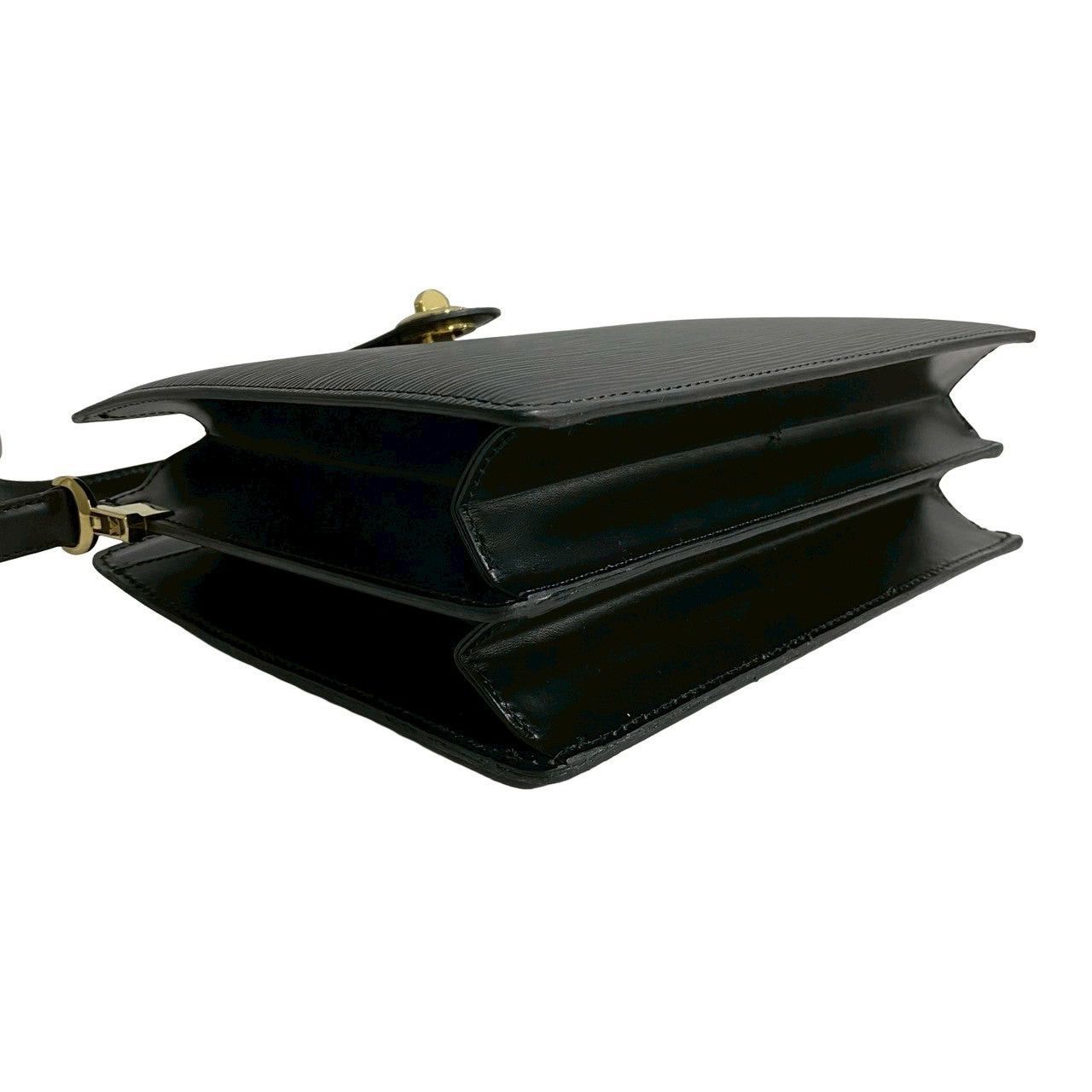 Louis Vuitton Louis Vuitton Shoulder Bag Black Leather Size ONE SIZE - 7 Thumbnail
