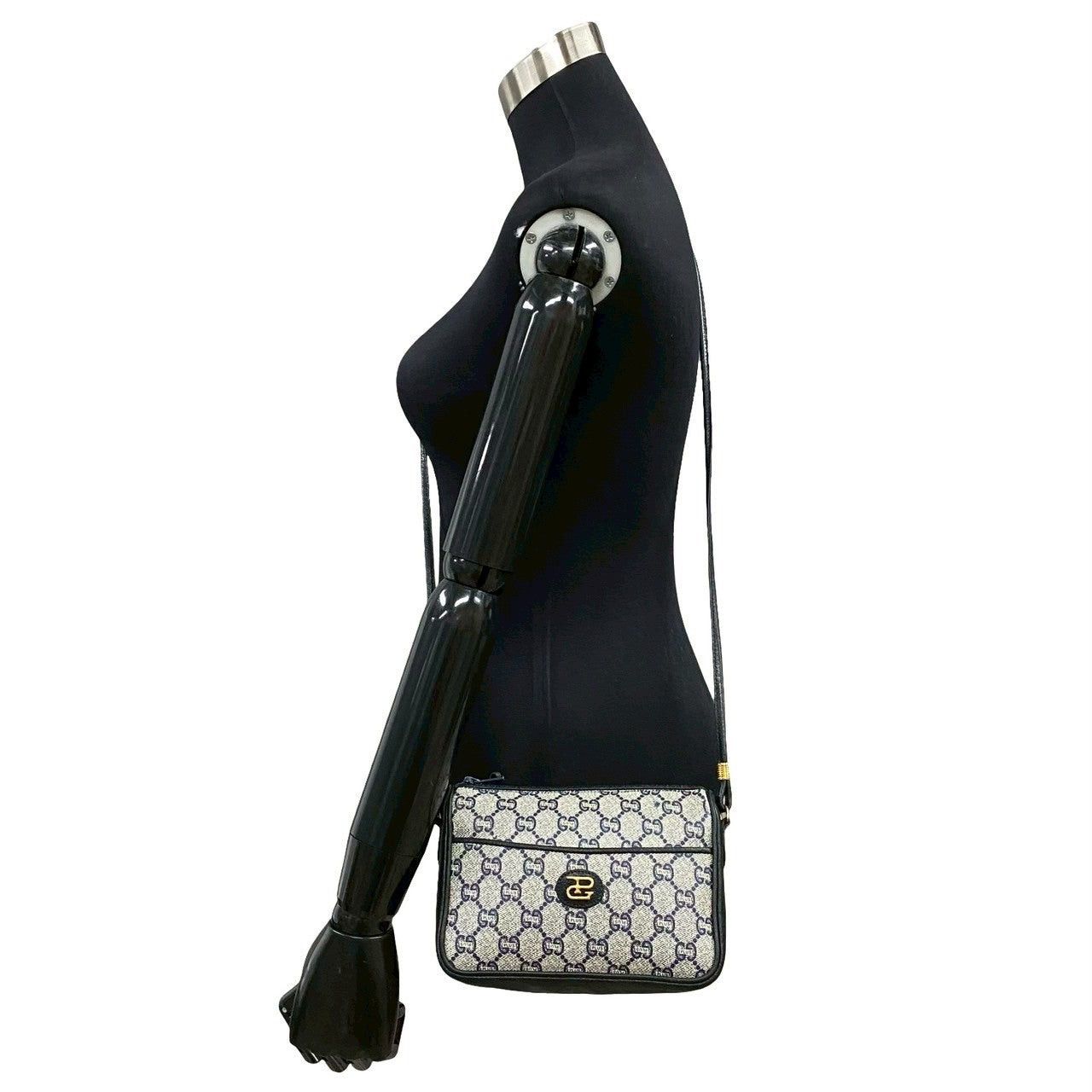 Gucci Gucci Shoulder Bag Blue Leather Size ONE SIZE - 2 Thumbnail