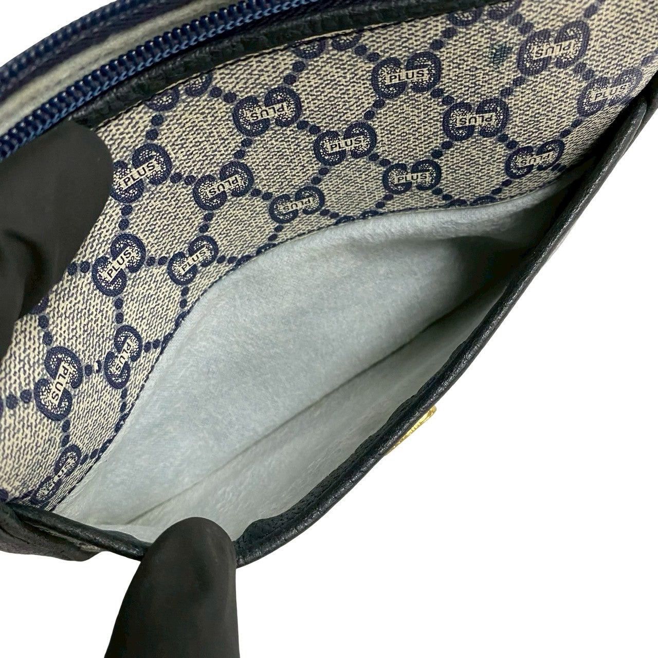 Gucci Gucci Shoulder Bag Blue Leather Size ONE SIZE - 10 Thumbnail