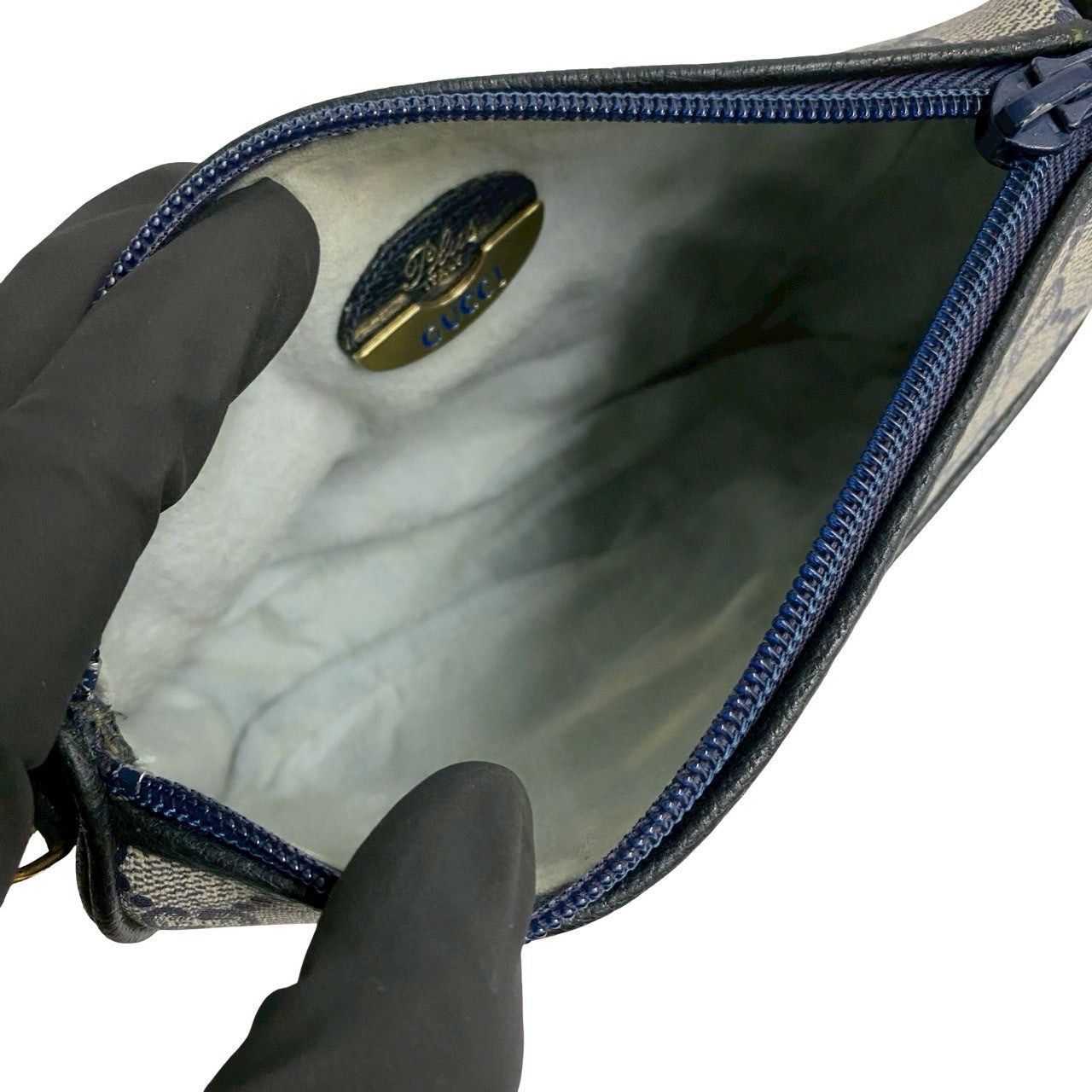 Gucci Gucci Shoulder Bag Blue Leather Size ONE SIZE - 9 Thumbnail