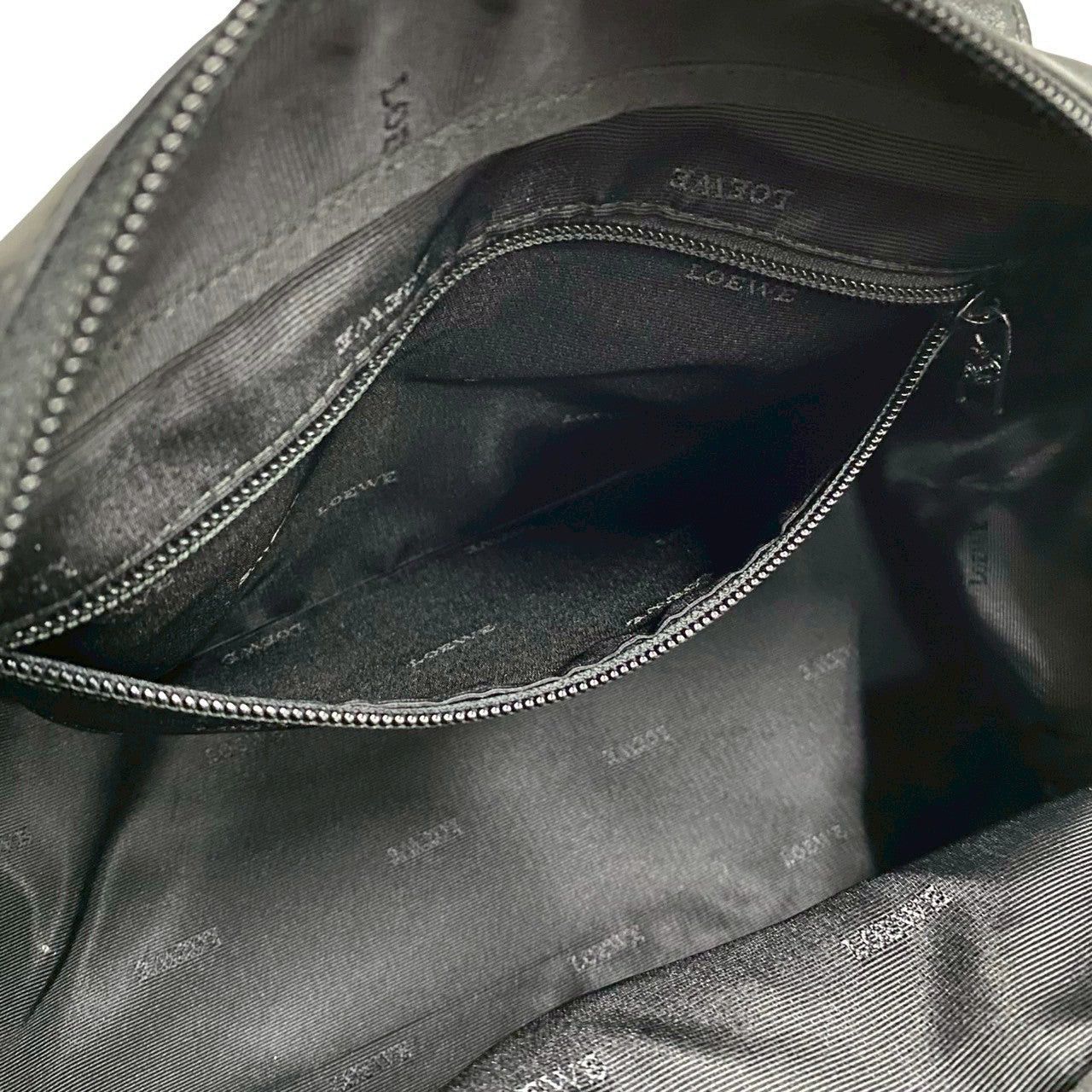 Loewe Loewe Handbag Black Leather Size ONE SIZE - 10 Thumbnail