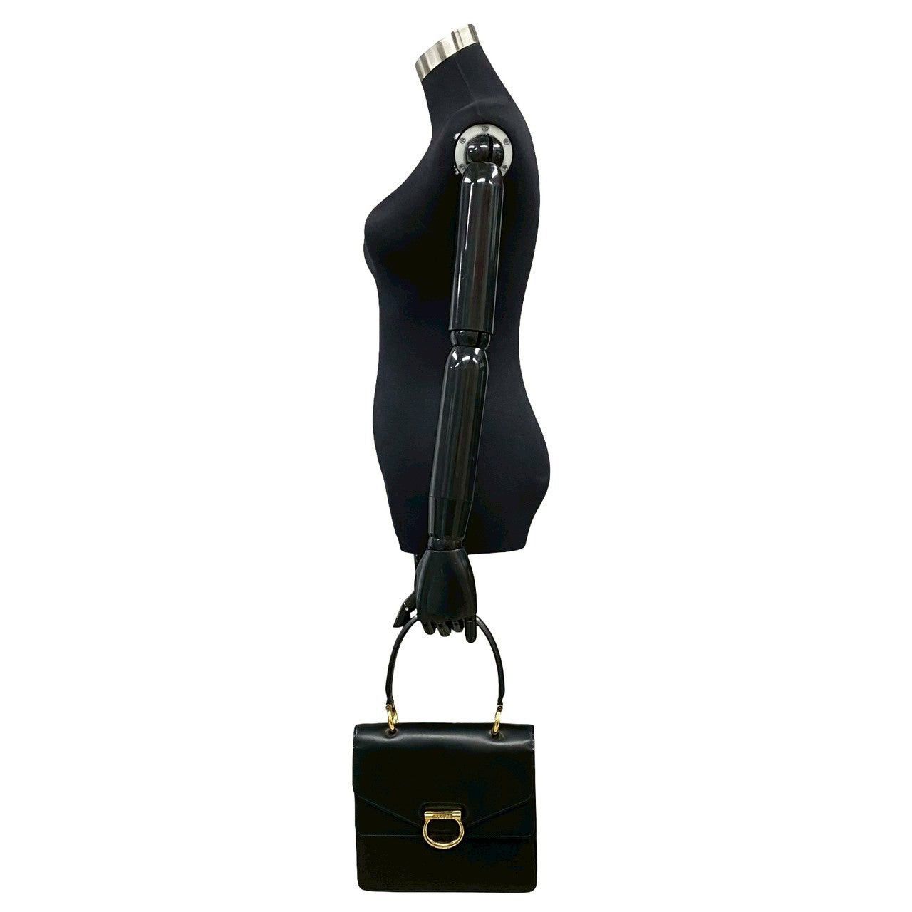 Celine Celine Handbag Black Leather Size ONE SIZE - 2 Thumbnail