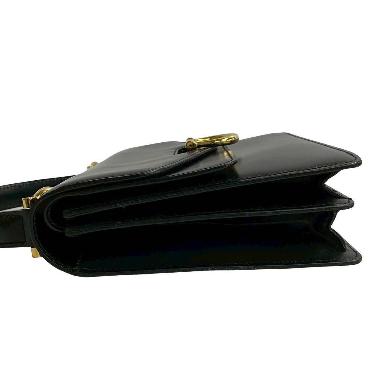 Celine Celine Handbag Black Leather Size ONE SIZE - 5 Thumbnail