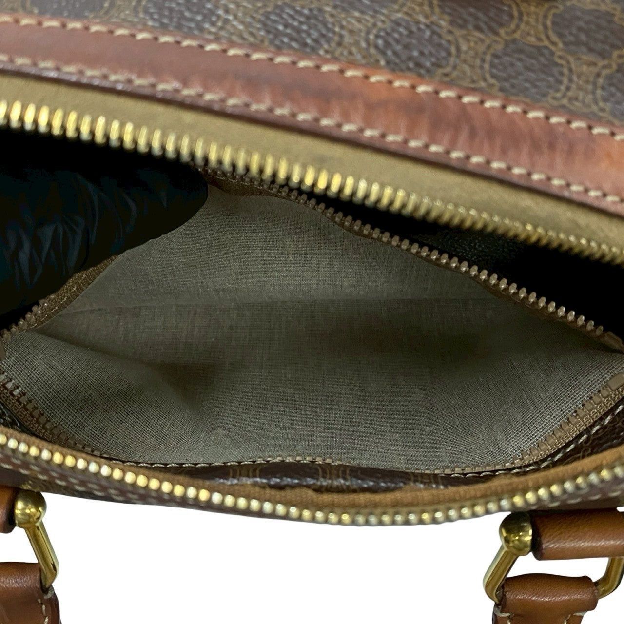 Celine Celine Handbag Brown Leather Size ONE SIZE - 10 Thumbnail