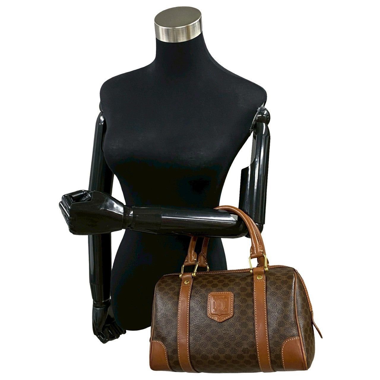 Celine Celine Handbag Brown Leather Size ONE SIZE - 2 Thumbnail