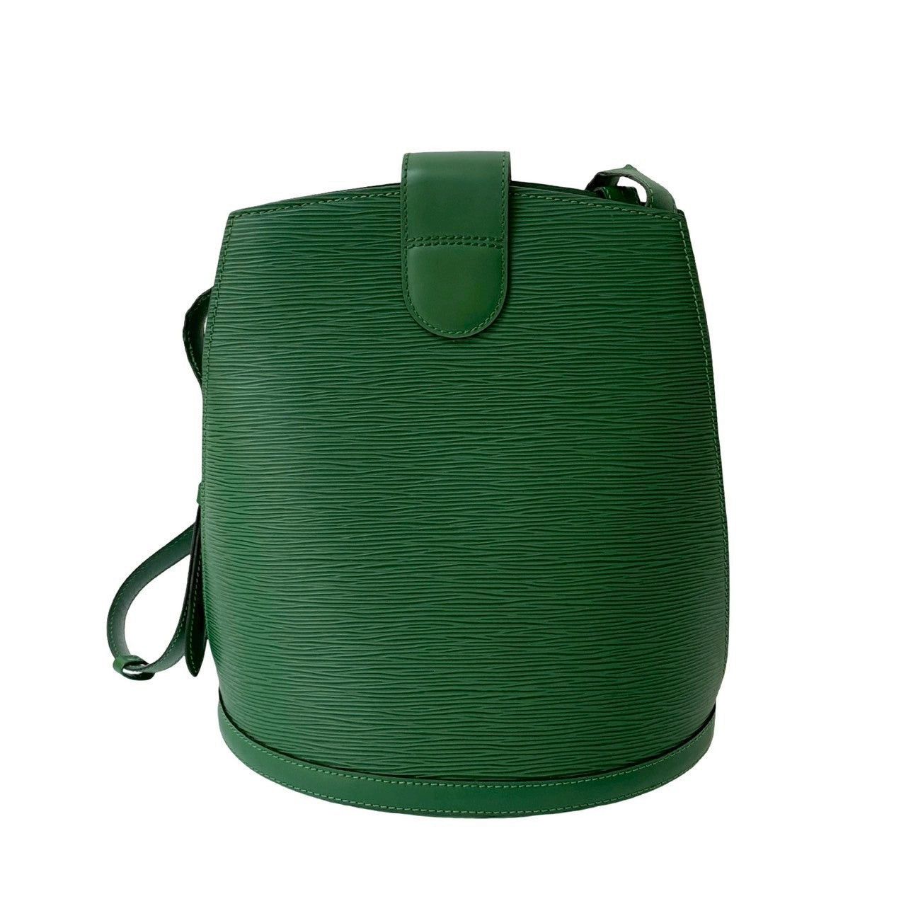 Louis Vuitton Louis Vuitton Shoulder Bag Green Leather Size ONE SIZE - 3 Thumbnail
