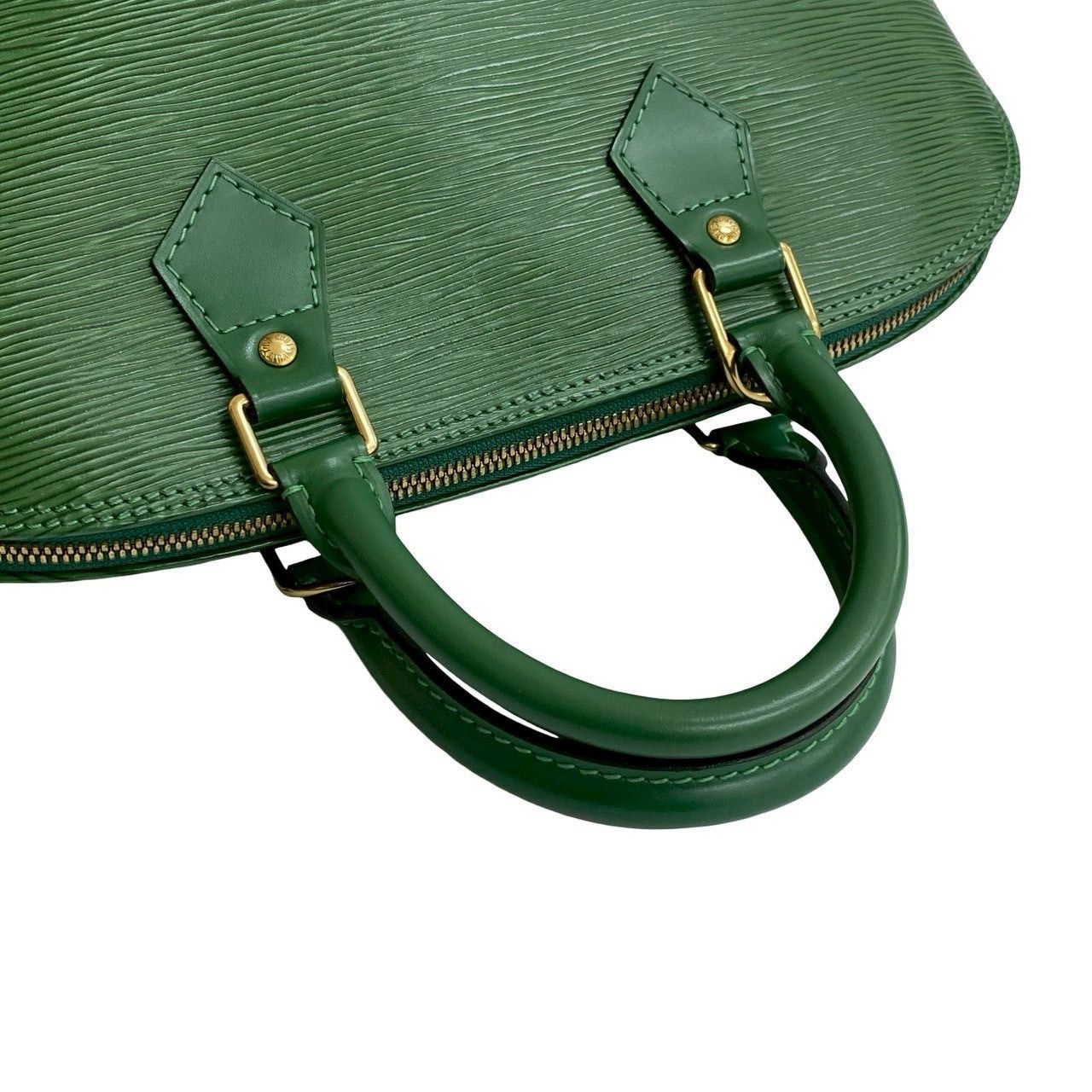 Louis Vuitton Louis Vuitton Handbag Green Leather Size ONE SIZE - 4 Thumbnail