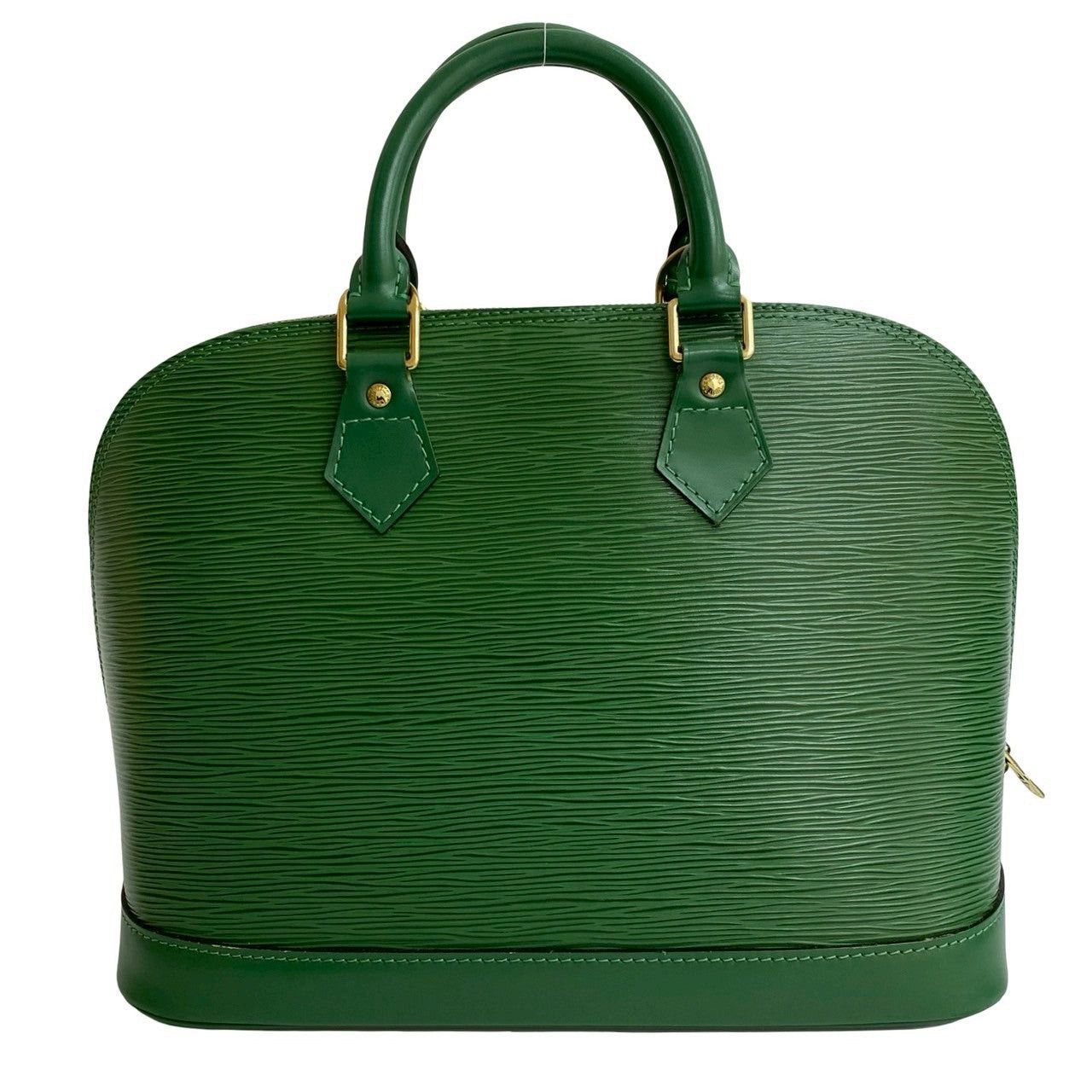 Louis Vuitton Louis Vuitton Handbag Green Leather Size ONE SIZE - 3 Thumbnail