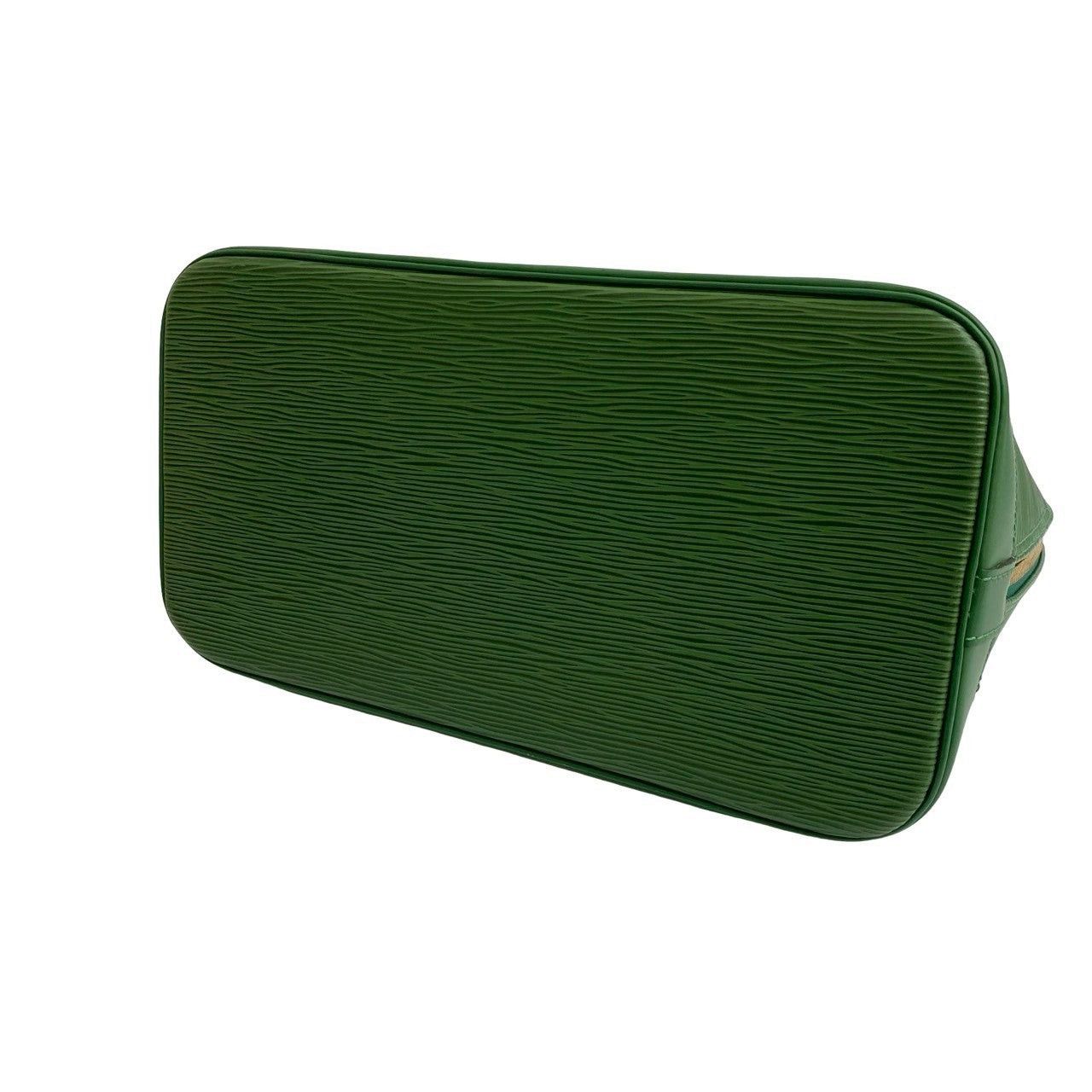 Louis Vuitton Louis Vuitton Handbag Green Leather Size ONE SIZE - 8 Thumbnail