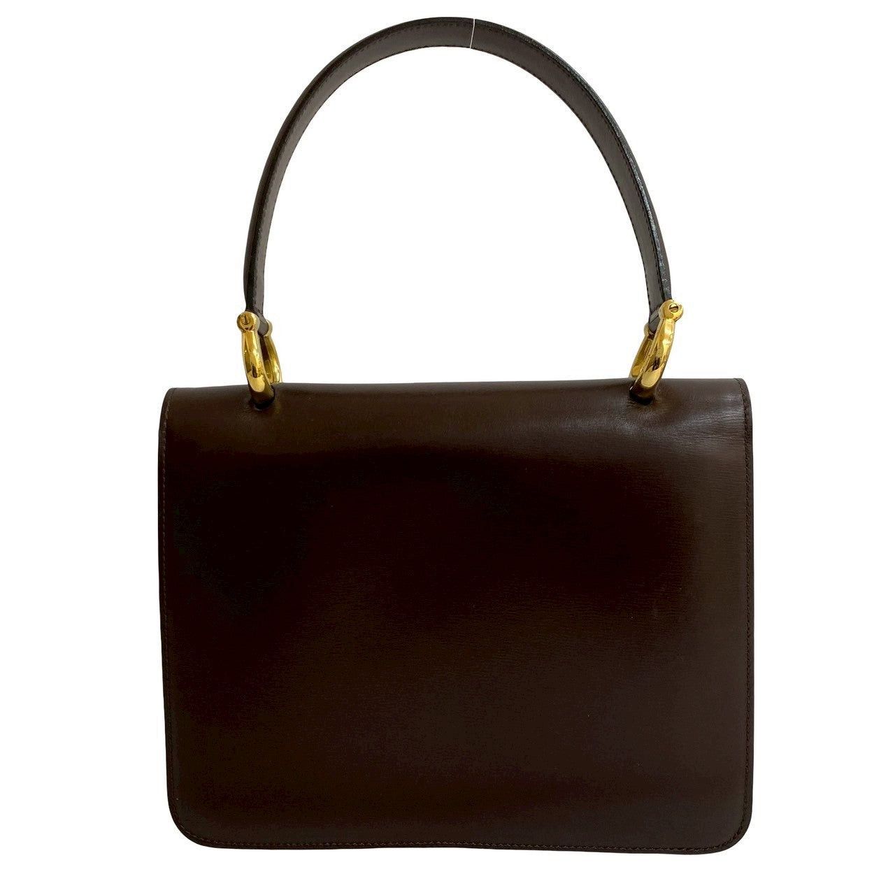 Celine Celine Handbag Brown Leather Size ONE SIZE - 3 Thumbnail