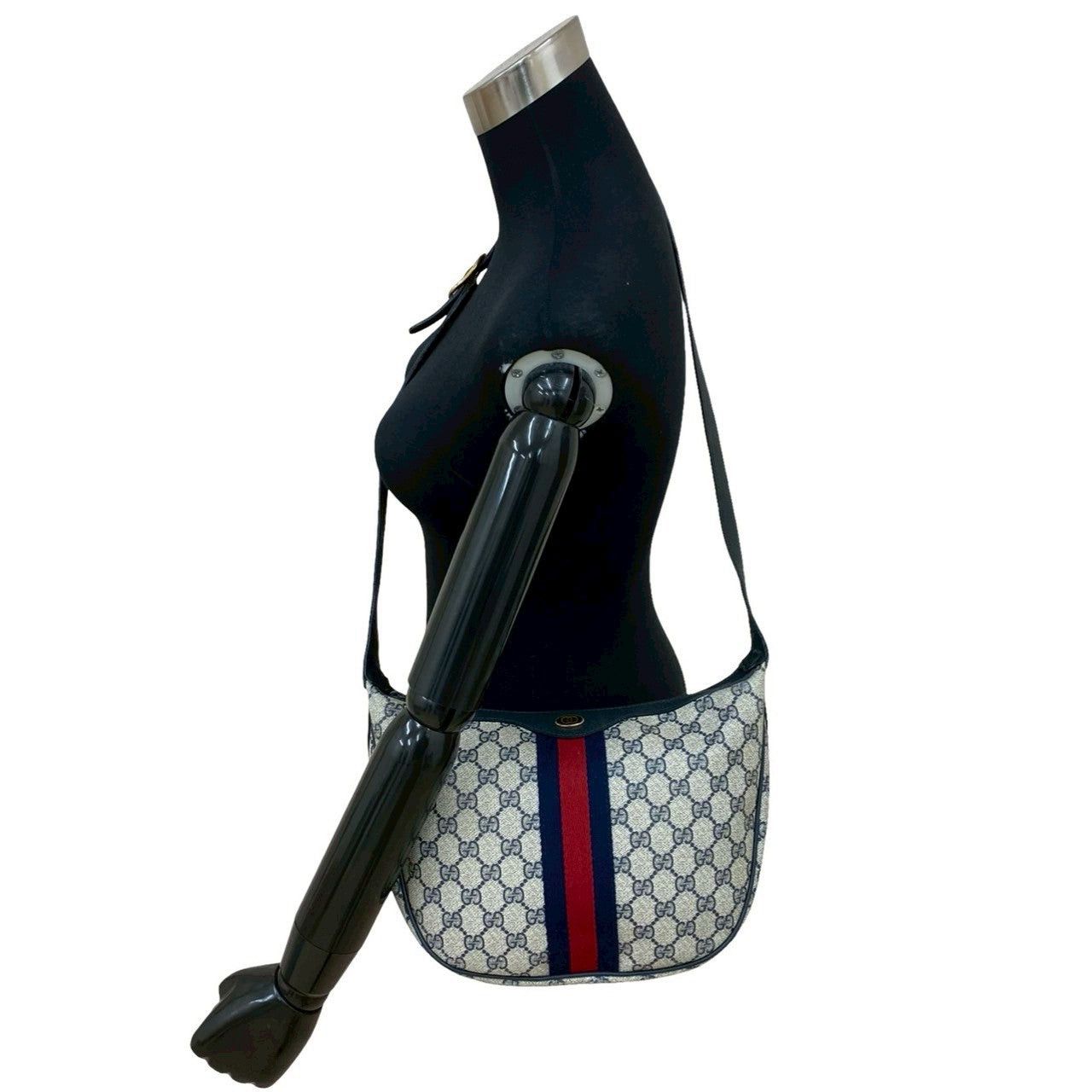 Gucci Gucci Shoulder Bag Blue Leather Size ONE SIZE - 2 Thumbnail