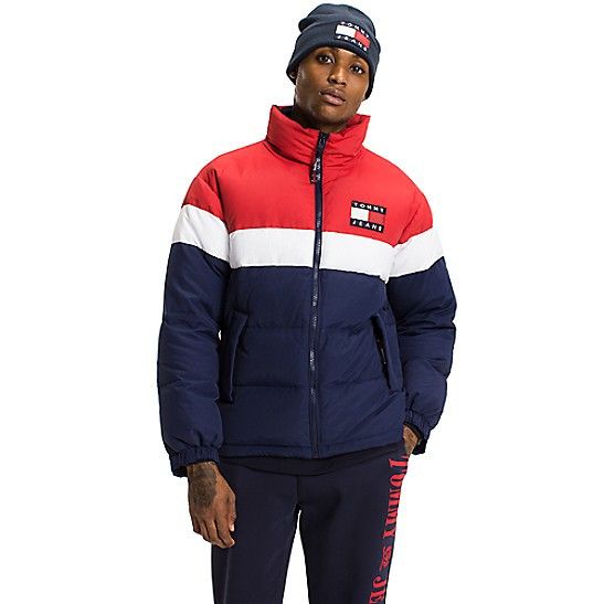 Tommy clearance jeans puffa