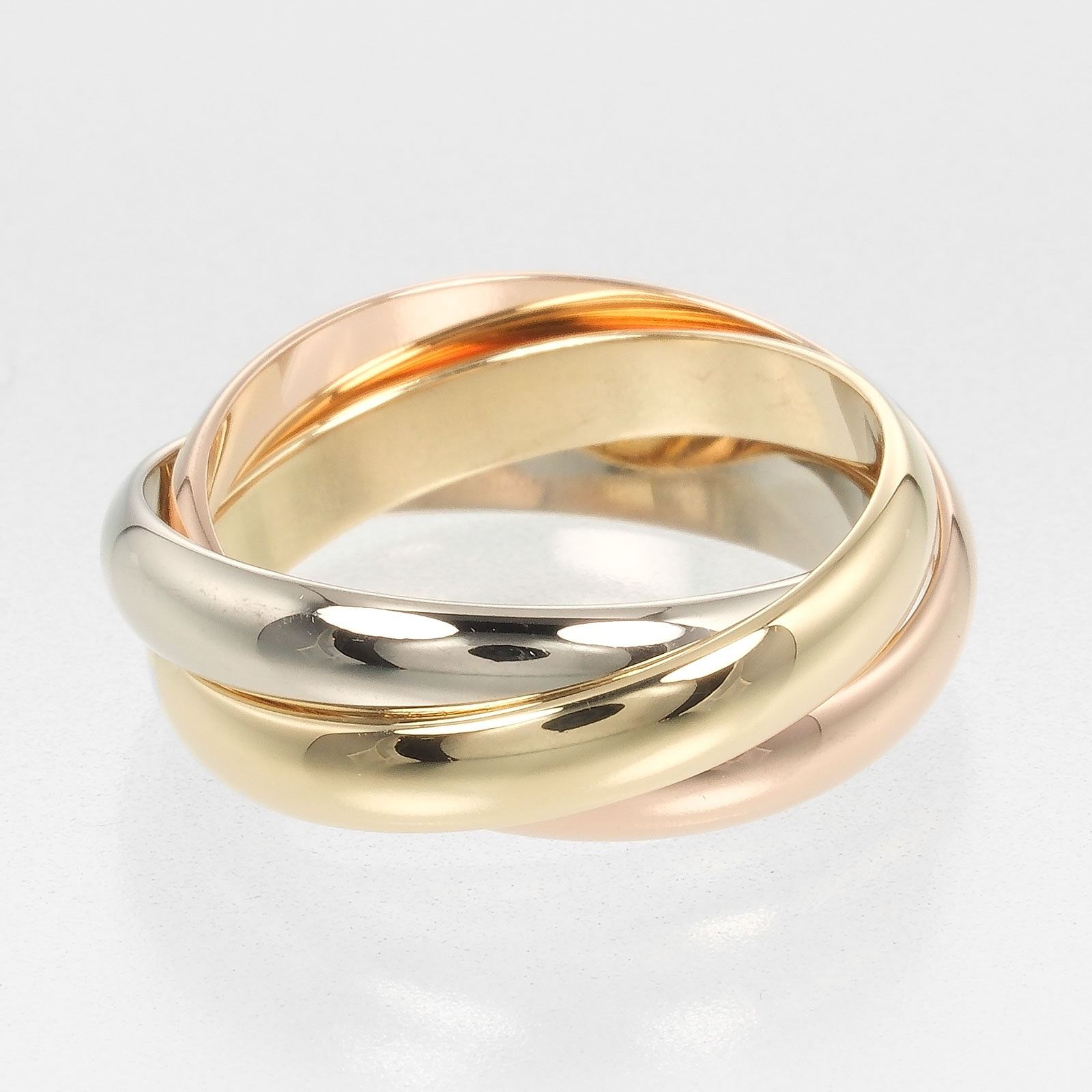 Cartier Cartier Cartier Trinity Au750 Ring Size 13 Metal Ring Size ONE SIZE - 3 Thumbnail
