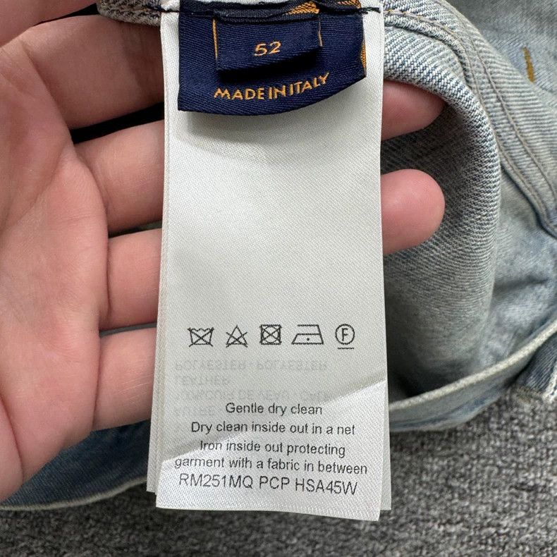 Louis Vuitton Louis Vuitton Embroidered Denim Jacket-yf Size US L / EU 52-54 / 3 - 4 Thumbnail