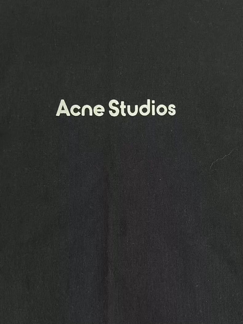 Acne Studios Acne Studios Black Loose Fit T-Shirt-yf Size US L / EU 52-54 / 3 - 3 Thumbnail