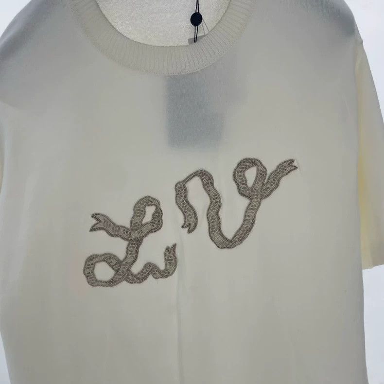 Louis Vuitton Louis Vuitton Knitted Short Sleeve Top-yf Size US XXL / EU 58 / 5 - 3 Thumbnail