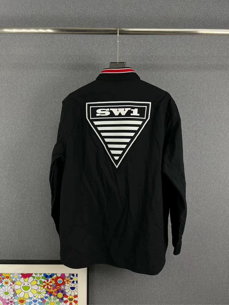 Burberry BURBERRY Logo Long Sleeve Shirt XL Size-yf Size US XL / EU 56 / 4 - 2 Thumbnail