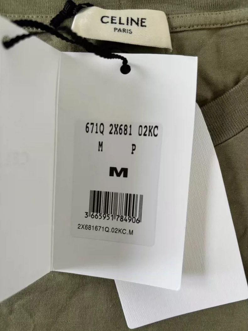 Celine CELINE Logo Print Loose Short Sleeve T-Shirt-yf Size US M / EU 48-50 / 2 - 3 Thumbnail