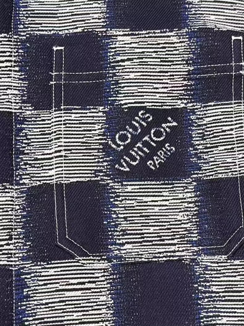 Louis Vuitton LOUIS VUITTON SS24 Checker Print Long Sleeve Jacket-yf Size US L / EU 52-54 / 3 - 3 Thumbnail