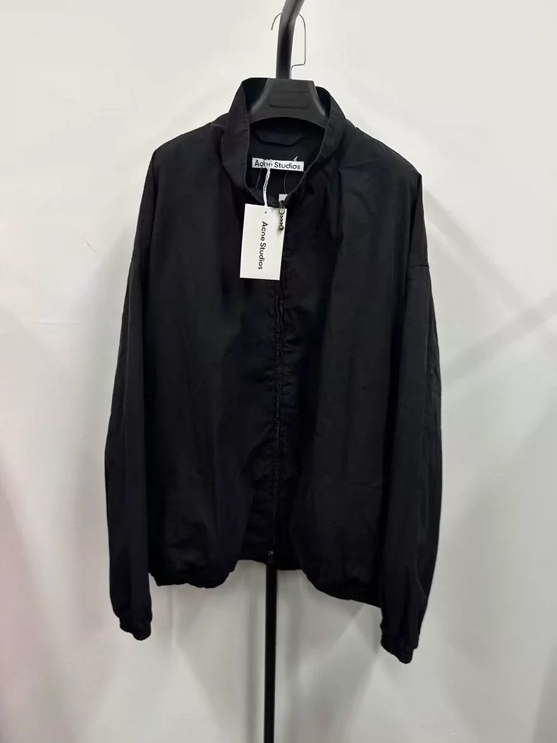 Acne Studios Acne Studios Black Logo Zip Jacket-yf Size US L / EU 52-54 / 3 - 2 Thumbnail