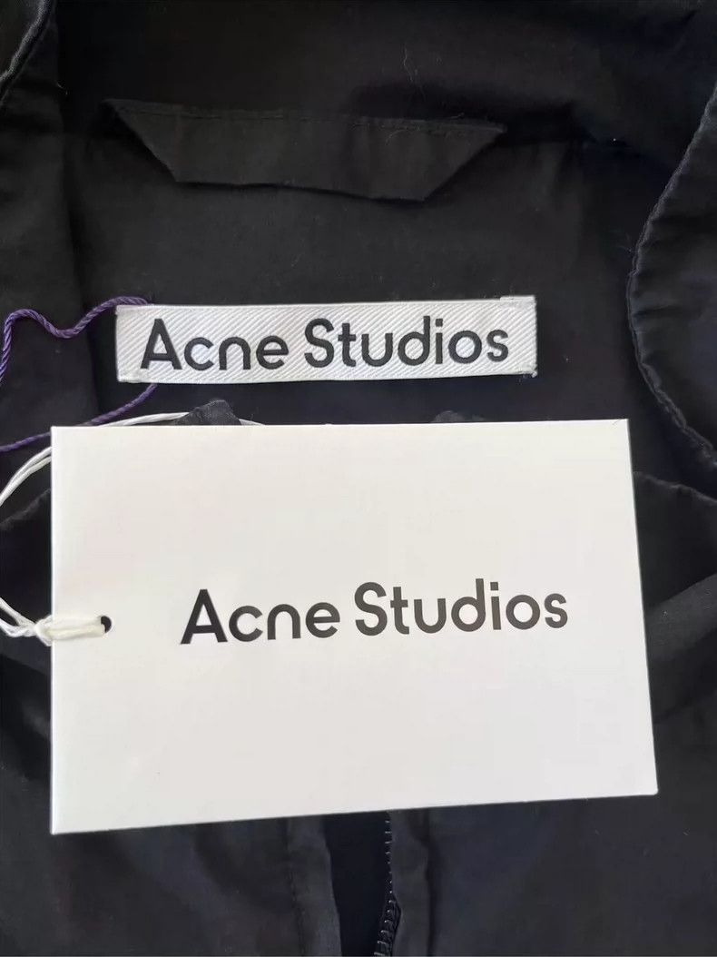 Acne Studios Acne Studios Black Logo Zip Jacket-yf Size US L / EU 52-54 / 3 - 4 Thumbnail