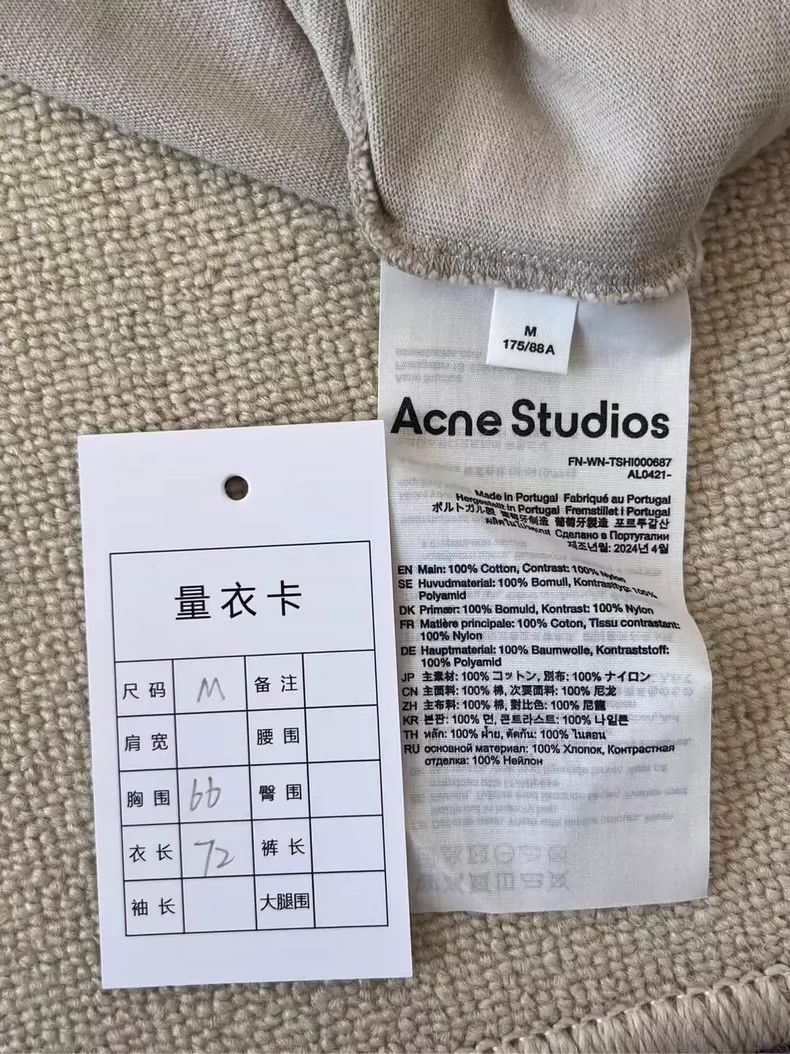 Acne Studios Acne Studios Vintage Print Short Sleeve Top-yf Size US M / EU 48-50 / 2 - 5 Thumbnail