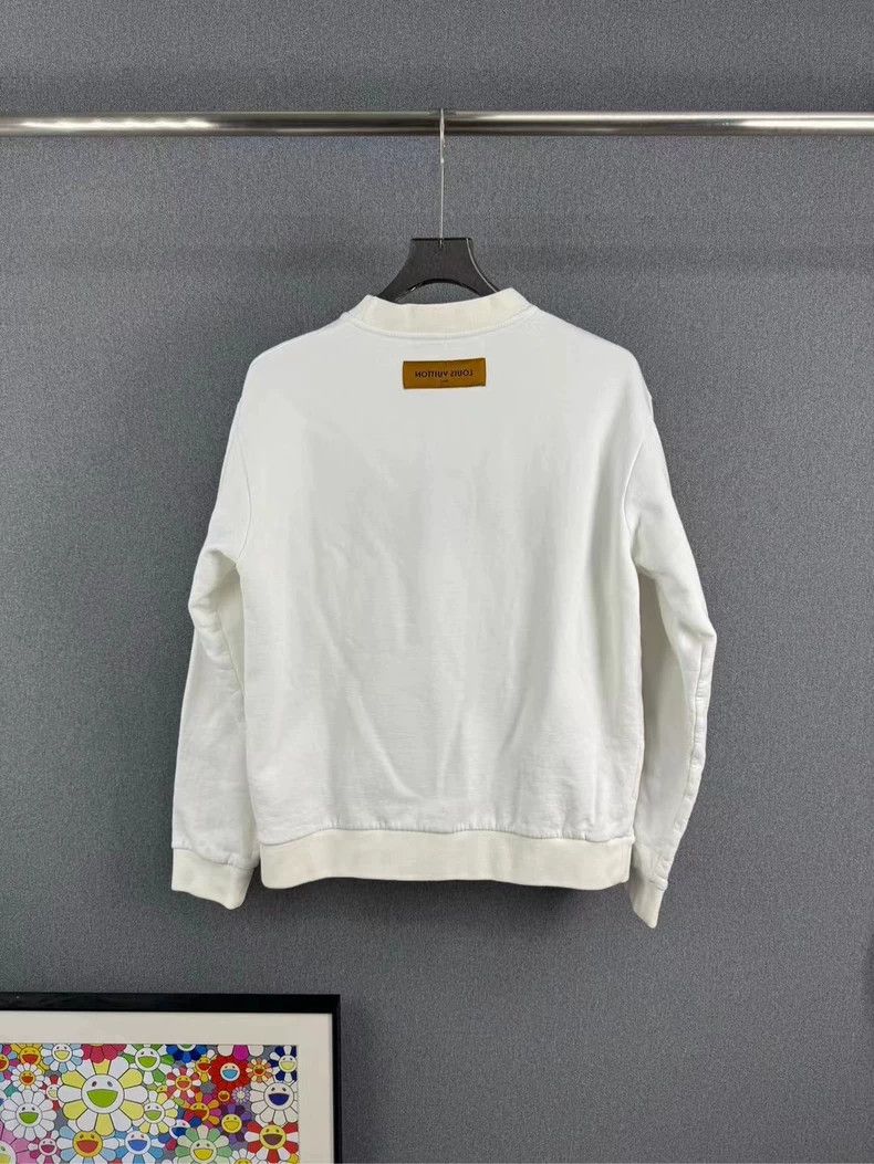 Louis Vuitton Louis Vuitton Embroidered Sweatshirt Size M-yf Size US M / EU 48-50 / 2 - 2 Thumbnail