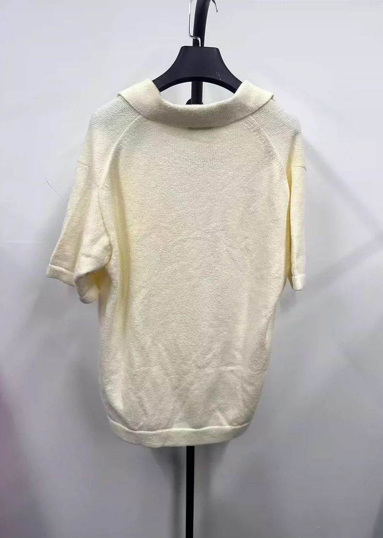 Dior Dior Rabbit Print Short Sleeve Polo Shirt-yf Size US M / EU 48-50 / 2 - 2 Thumbnail