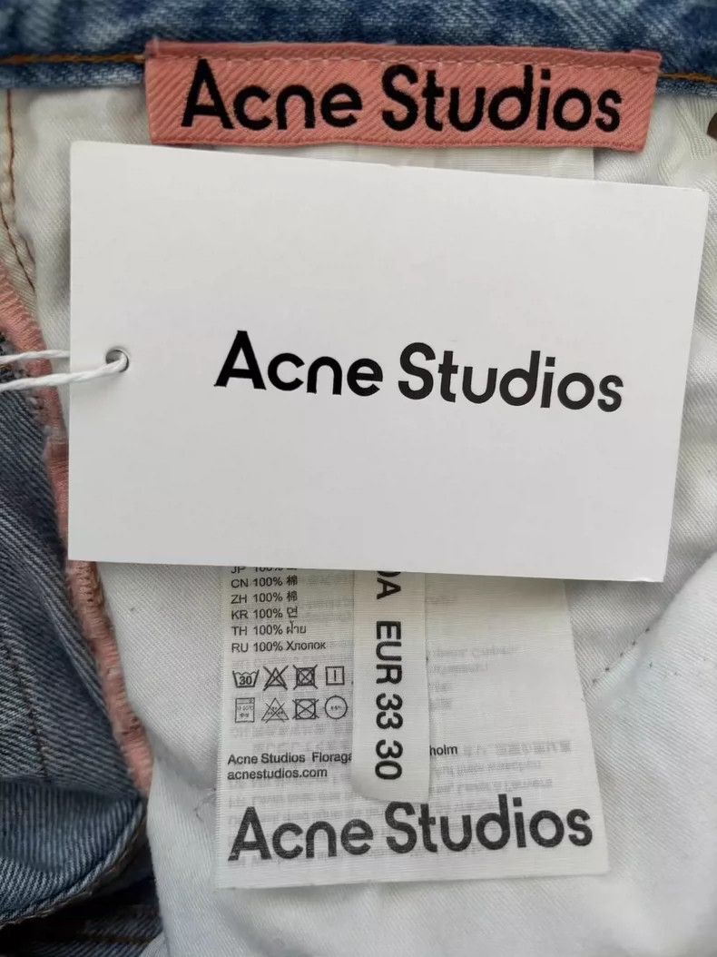 Acne Studios Acne Studios Wide Leg Denim Pants-yf Size US 33 - 4 Thumbnail
