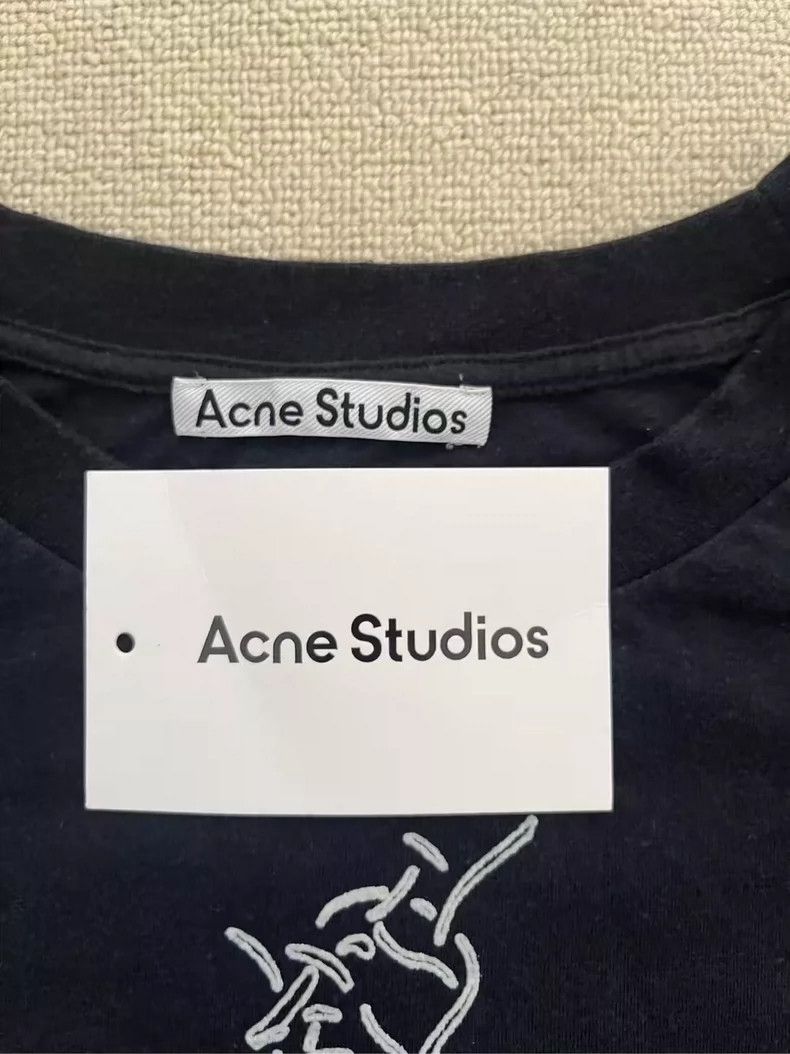 Acne Studios Acne Studios Black Short Sleeve T-Shirt-yf Size US L / EU 52-54 / 3 - 4 Thumbnail