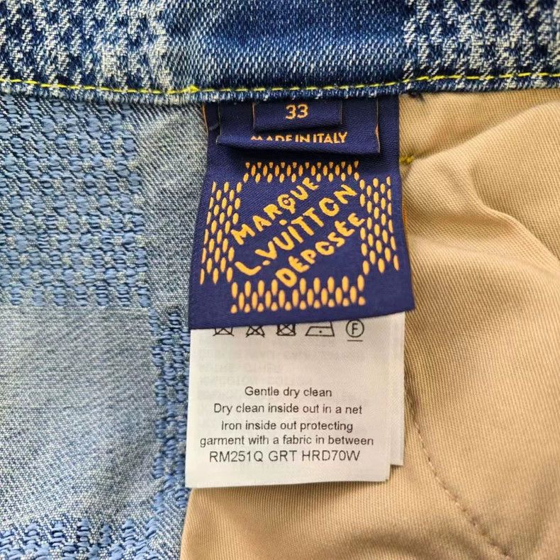 Louis Vuitton Louis Vuitton Checkered Logo Flared Jeans-yf Size US 33 - 4 Thumbnail