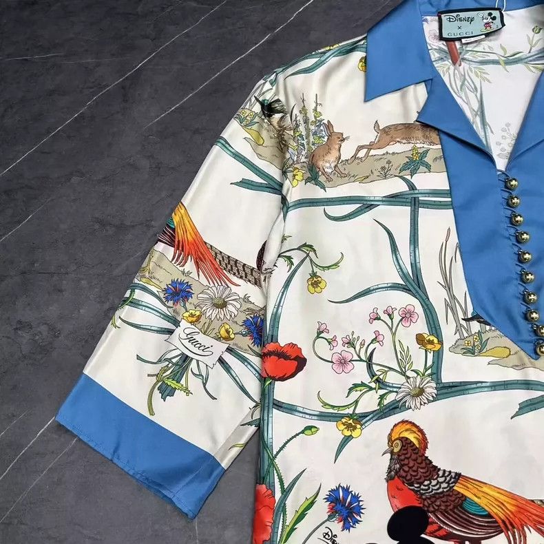 Gucci Gucci Disney Silk Short Sleeve Pajama-yf Size US M / EU 48-50 / 2 - 3 Thumbnail
