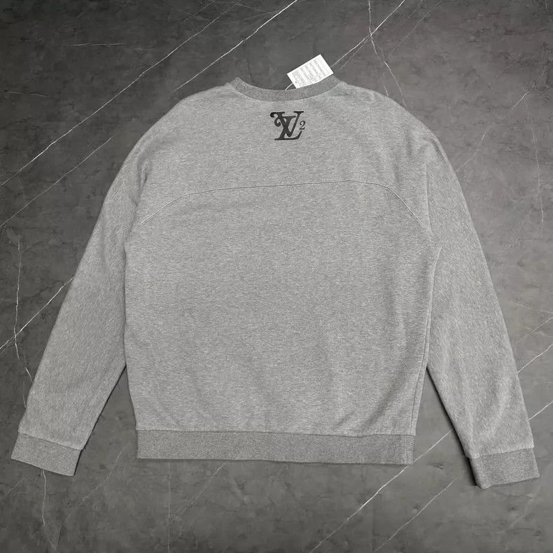 Louis Vuitton Louis Vuitton NIGO Collaboration Gray Sweatshirt-yf Size US XL / EU 56 / 4 - 2 Thumbnail