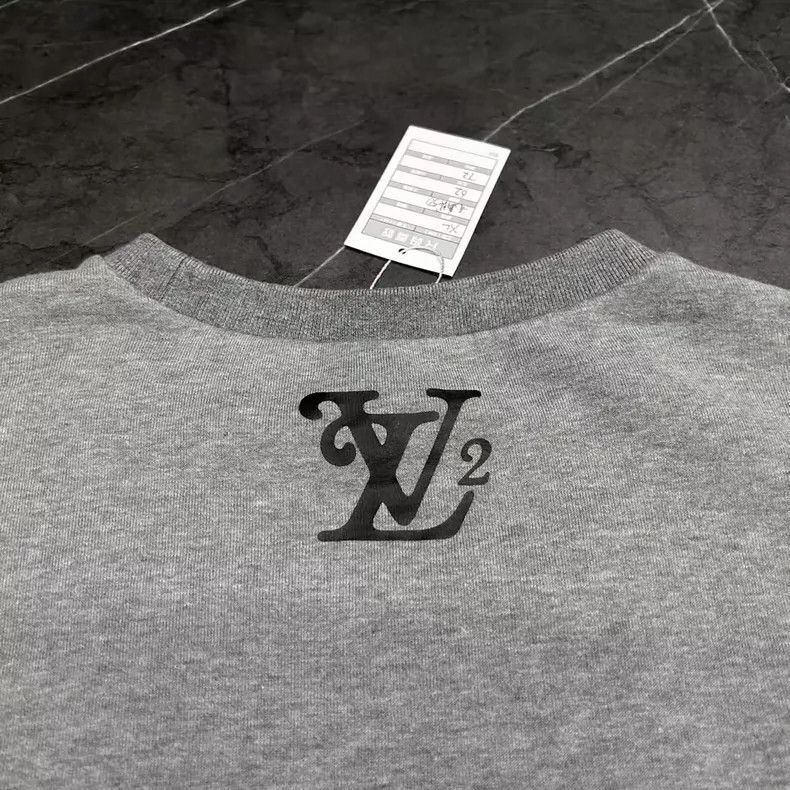 Louis Vuitton Louis Vuitton NIGO Collaboration Gray Sweatshirt-yf Size US XL / EU 56 / 4 - 4 Thumbnail
