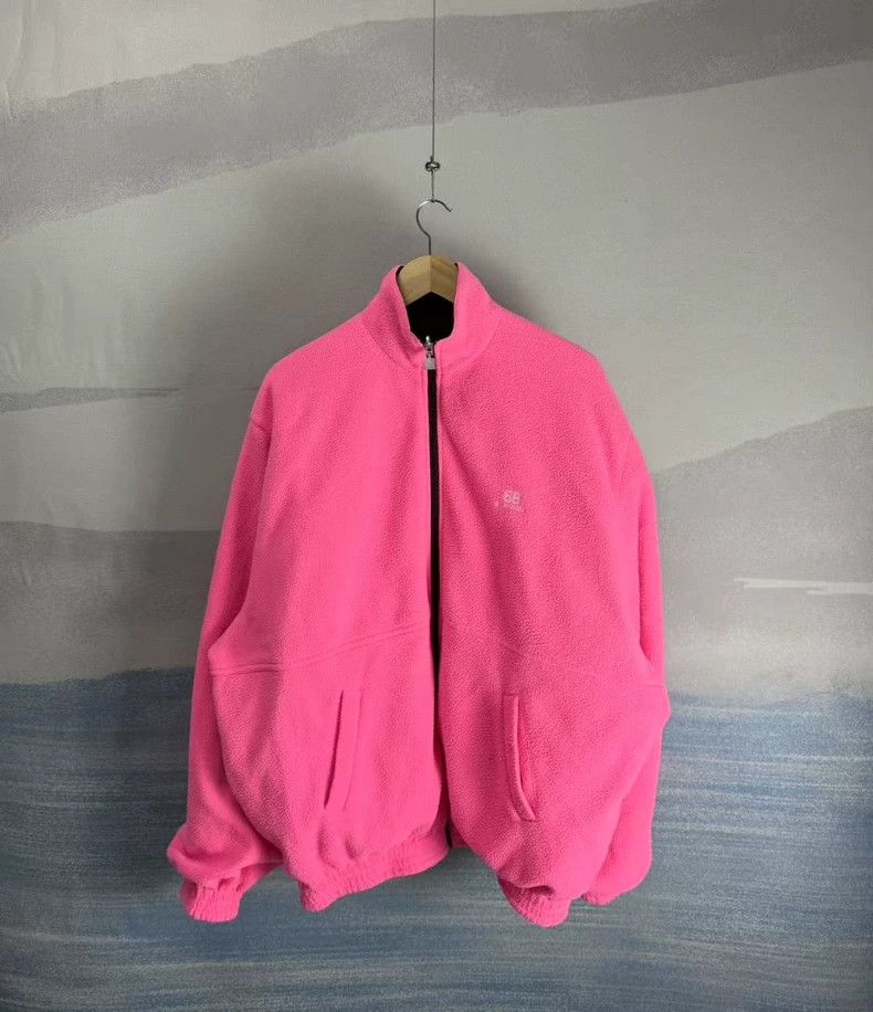 Balenciaga Balenciaga Black Red Patchwork Windbreaker Jacket-yf Size US XS / EU 42 / 0 - 4 Thumbnail