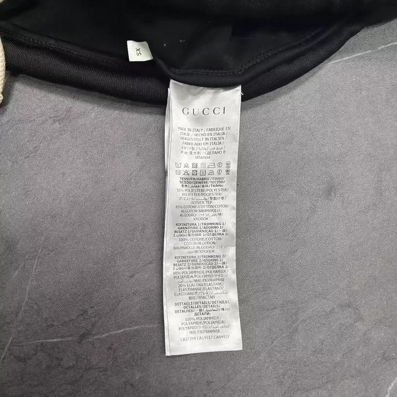 Gucci GUCCI 3M Logo Tracksuit Jacket in Black-yf Size US XS / EU 42 / 0 - 7 Thumbnail