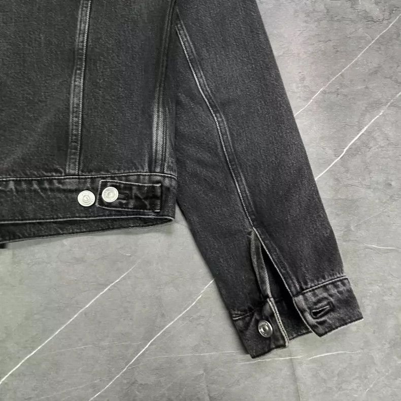 Balenciaga Balenciaga Denim Jacket Size 44-yf Size US L / EU 52-54 / 3 - 6 Thumbnail