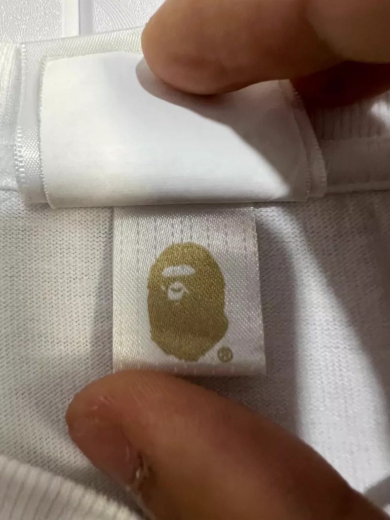 Bape Bape Shark Short Sleeve T-shirt in Pink Size L / US 10 / IT 46 - 5 Thumbnail