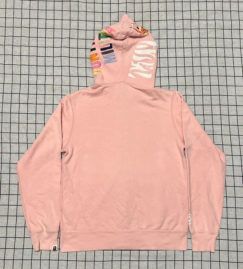 Bape Bape Pink Tiger Graphic Zip-Up Hoodie Size M / US 6-8 / IT 42-44 - 2 Thumbnail