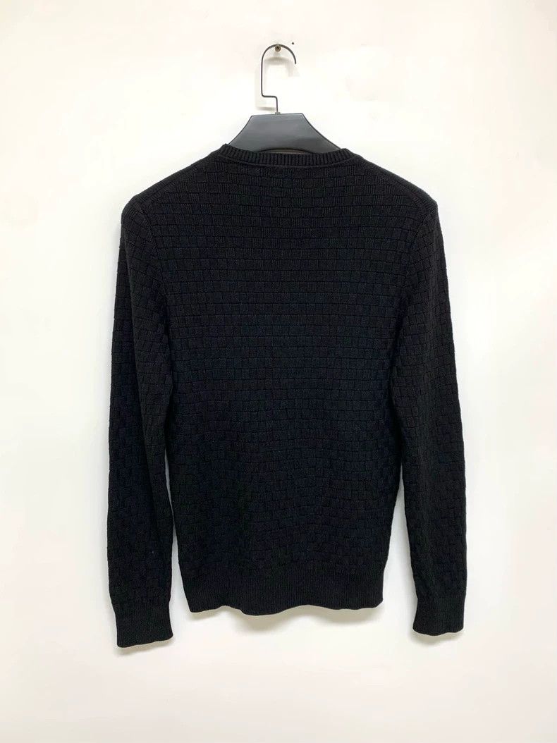 Louis Vuitton Louis Vuitton Navy Checkered Sweater Size S Size S / US 4 / IT 40 - 2 Thumbnail