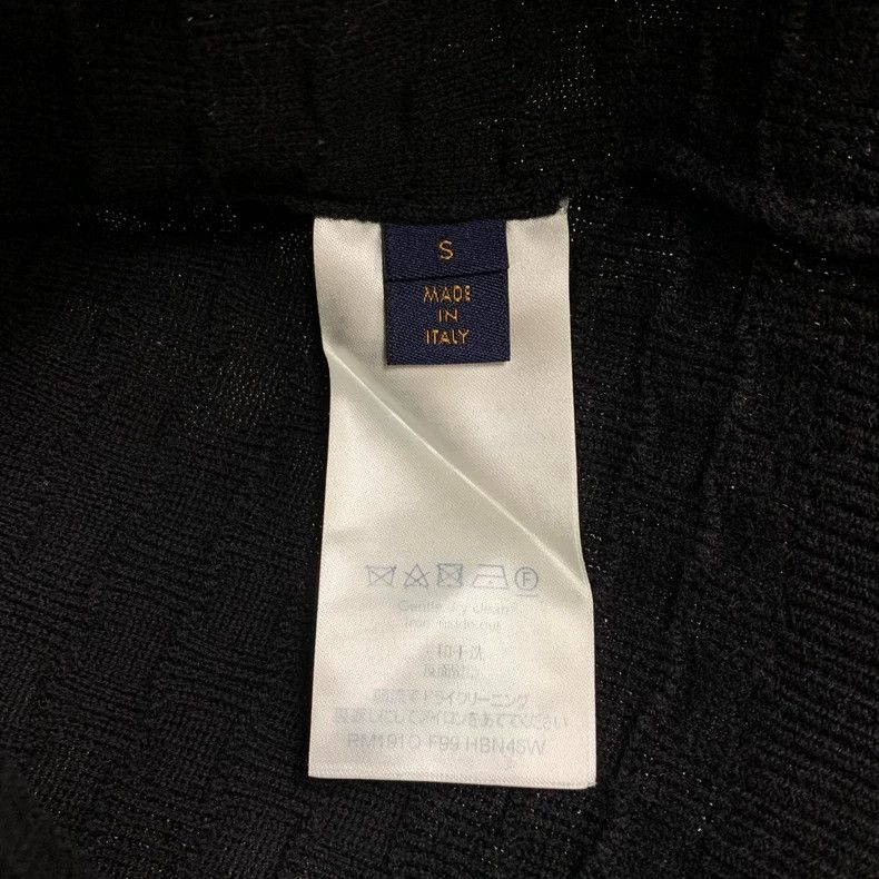 Louis Vuitton Louis Vuitton Navy Checkered Sweater Size S Size S / US 4 / IT 40 - 4 Thumbnail