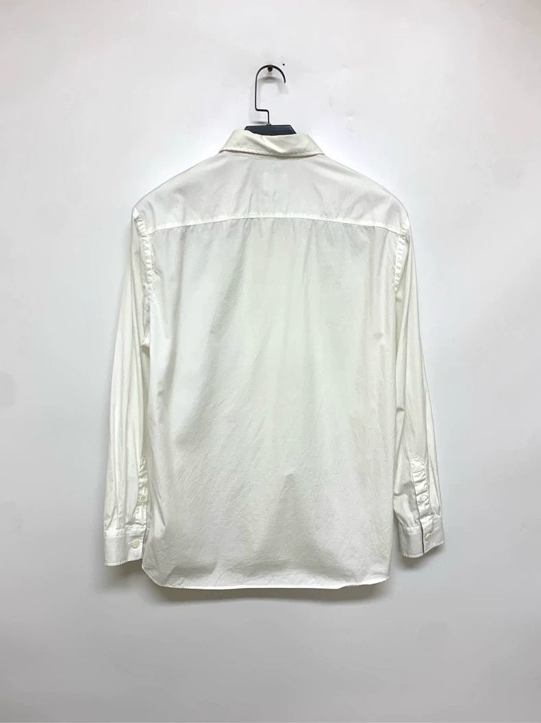 Burberry Burberry White TB Shirt Size L Size L / US 10 / IT 46 - 2 Thumbnail