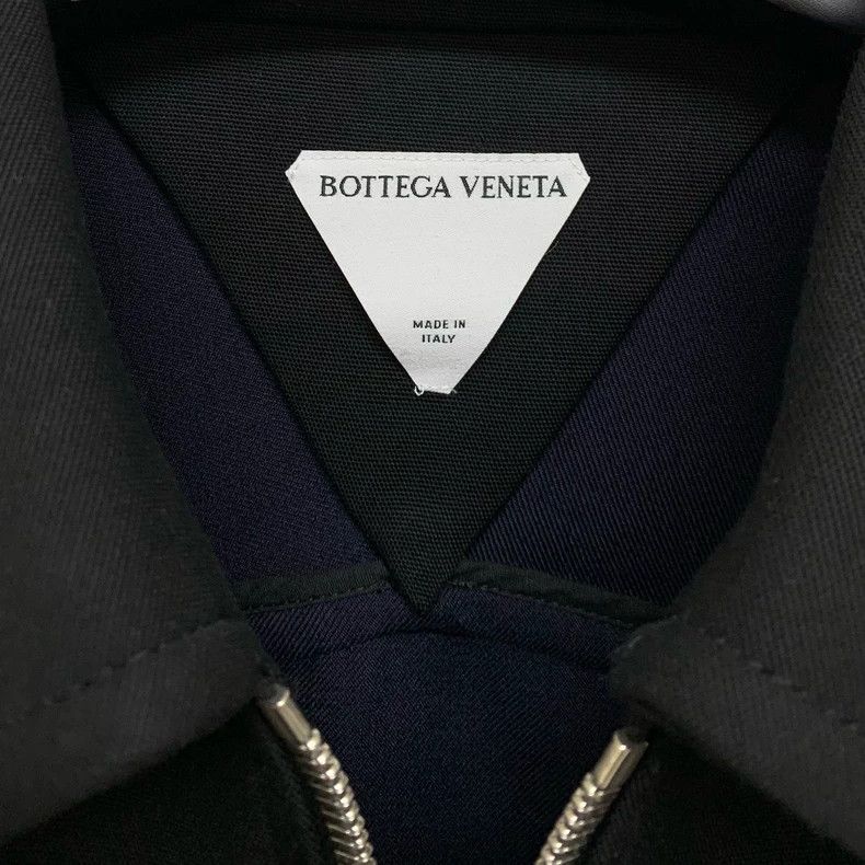 Bottega Veneta Bottega Veneta Black Collared Jacket Size XL / US 12-14 / IT 48-50 - 3 Thumbnail