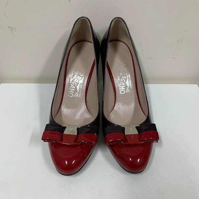Salvatore Ferragamo Ferragamo Patent Leather High Heels Size 5 Size US 5 / IT 35 - 3 Thumbnail
